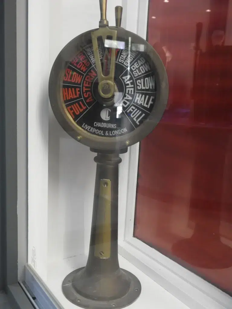ship’s engine order telegraph (EOT)